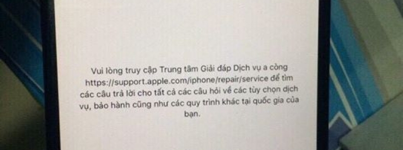 Nhiều iPhone tại Việt Nam bất ngờ biến thành cục gạch sau khi reset, nghi vấn là hàng dựng tuồn linh kiện từ Apple?