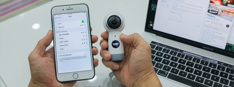 Đã có App Samsung Gear 360 cho iPhone