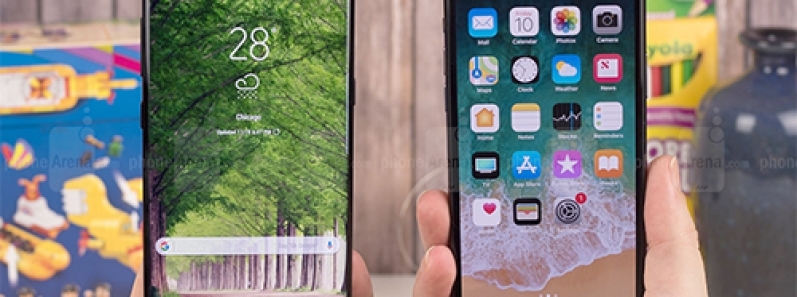 Galaxy Note8 đọ camera giấu mặt với iPhone X
