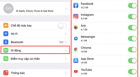 Hướng dẫn cách tiết kiệm 3G/4G trên iPhone cực đơn giản - Apple Center (www.applecenter.com.vn)