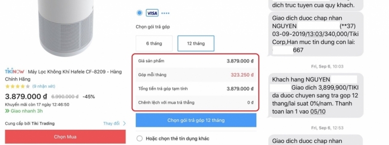 Trả góp 0% qua thẻ tín dụng là gì và có thật sự là 0% không? - Apple iService Đà Nẵng