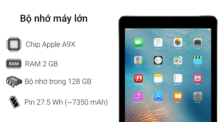 Apple center đà nẵng , ipad pro 9,7 inch , 30 nguyễn văn linh 